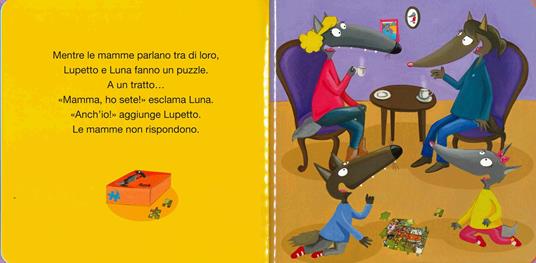 Lupetto è educato. Amico lupo. Ediz. a colori - Orianne Lallemand - 2