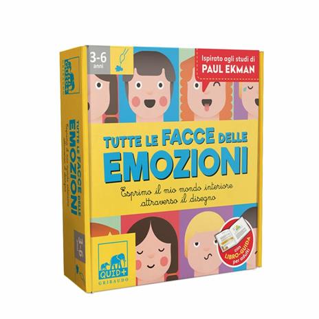 QUID + Tutte le facce delle emozioni. Esprimo il mio mondo interiore attraverso il disegno. Con gadget - Barbara Franco,Erika Riberi - 7