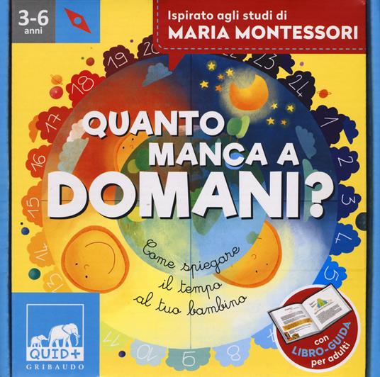QUID + Quanto manca a domani. Come spiegare il tempo al tuo bambino. Con gadget - Barbara Franco - copertina