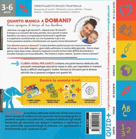 QUID + Quanto manca a domani. Come spiegare il tempo al tuo bambino. Con gadget - Barbara Franco - 2