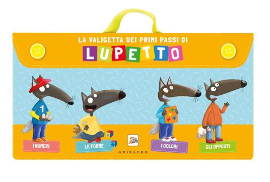 La valigetta dei primi passi di lupetto. Amico Lupo. Ediz. a colori - Orianne Lallemand - copertina