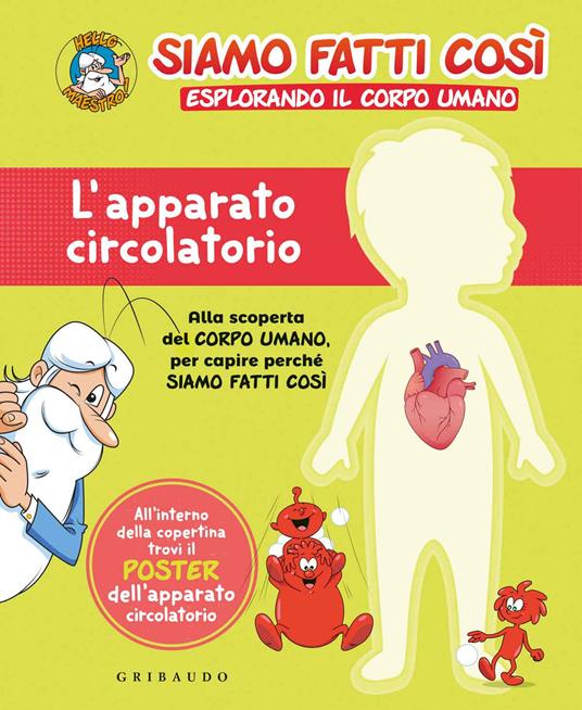 L'apparato circolatorio. Siamo fatti così. Esplorando il corpo umano. Con Poster - copertina