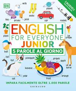 Libro English for everyone junior. 5 parole al giorno. Con File audio per il download 