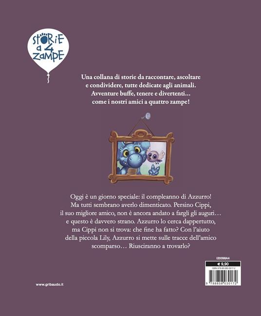 Azzurro alla ricerca di Cippi! Ediz. a colori - Laurent Souille,Olivier Souille,Jérémie Fleury - 4