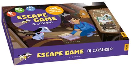 Escape game. Al castello. Con gadget - copertina
