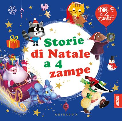 Storie di Natale a 4 zampe. Ediz. a colori - copertina