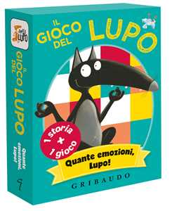 Libro Il gioco del lupo. Quante emozioni, lupo! Amico lupo. Ediz. a colori. Con 49 Carte Orianne Lallemand