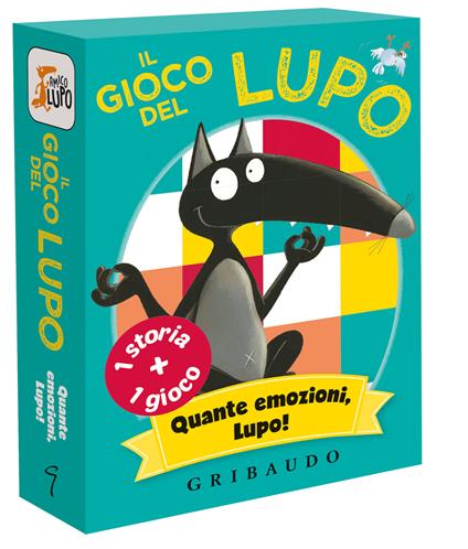 Il gioco del lupo. Quante emozioni, lupo! Amico lupo. Ediz. a colori. Con 49 Carte - Orianne Lallemand - copertina