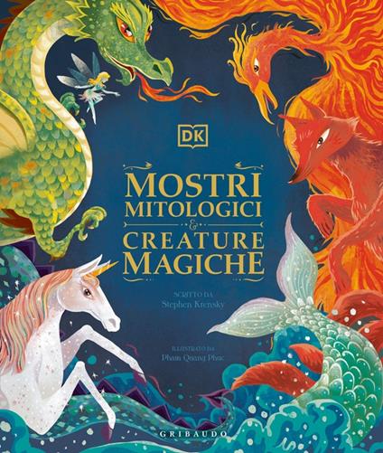 Mostri mitologici e creature magiche - Stephen Krensky - copertina