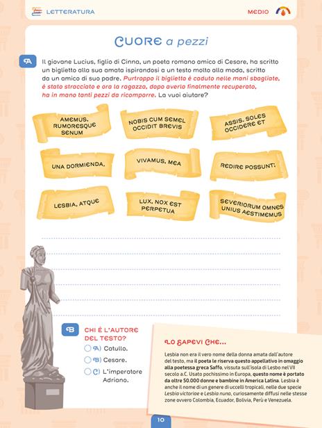 Quiz di latino. Quaderno dei compiti per adulti - L!nVersamente - 8