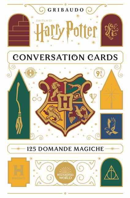 Harry Potter. Conversation cards. 125 domande magiche. Con 125 carte - copertina