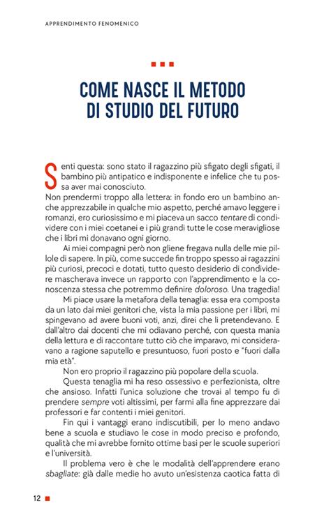 Apprendimento fenomenico. Il metodo di studio rivoluzionario per capire e ricordare qualunque materia - Giovanni Fenu - 3