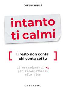 Libro Intanto ti calmi. Il resto non conta: chi conta sei tu. 10 comandamenti +1 per riconnettersi alla vita Diego Brus
