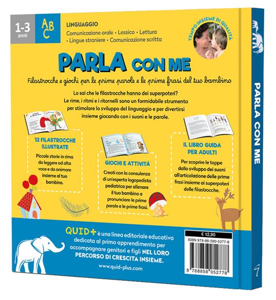 Parla con me. Filastrocche e giochi per le prime parole e le prime frasi del tuo bambino. Ediz. a colori - Barbara Franco - 6