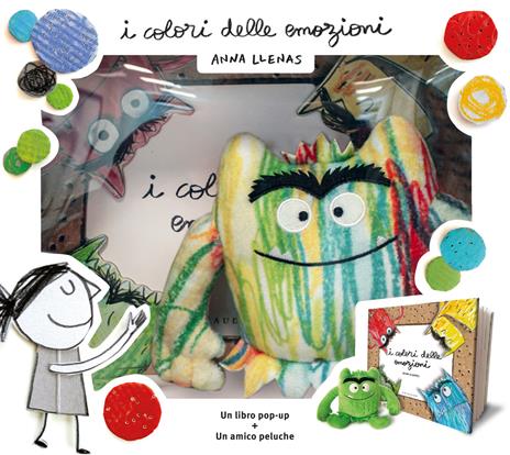 I colori delle emozioni pop up. Ediz. a colori. Con minipeluche multicolore - Anna Llenas - copertina