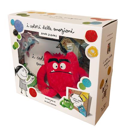 I colori delle emozioni pop up. Ediz. a colori. Con mini peluche rosso - Anna Llenas - 2