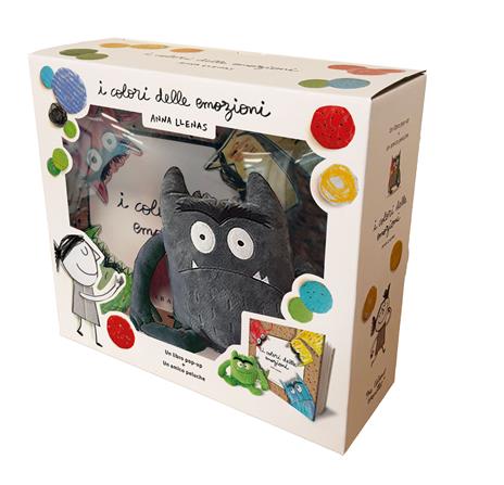 I colori delle emozioni pop up. Ediz. a colori. Con minipeluche nero - Anna Llenas - 2
