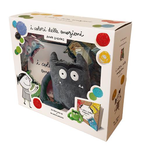 I colori delle emozioni pop up. Ediz. a colori. Con minipeluche nero - Anna Llenas - 2