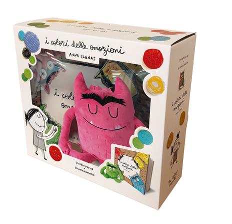 I colori delle emozioni pop up. Ediz. a colori. Con minipeluche rosa - Anna Llenas - 2