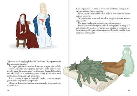 La storia di Santa Lucia. La vita dei santi. Ediz. a colori - Erika Torre - 3