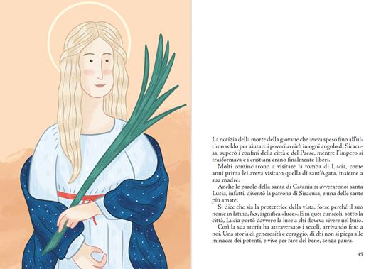La storia di Santa Lucia. La vita dei santi. Ediz. a colori - Erika Torre - 5