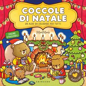 Libro Coccole di Natale. Disegnini felicini. Un albo da colorare per tutti. Ediz. a colori 