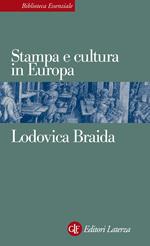 Stampa e cultura in Europa tra XV e XVI secolo