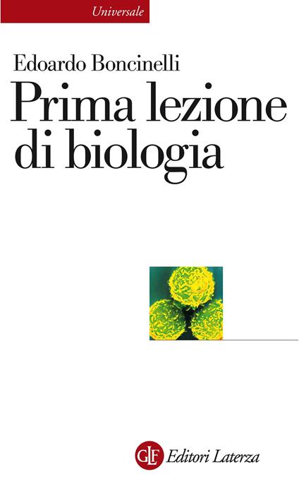 Prima lezione di biologia - Edoardo Boncinelli - ebook