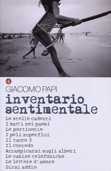 Inventario sentimentale - Giacomo Papi - copertina