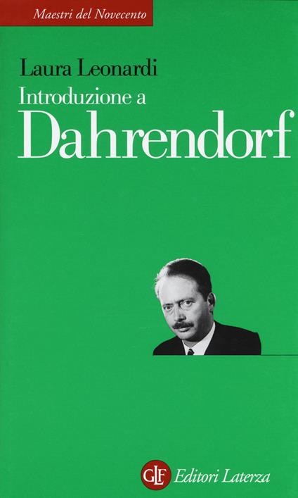Introduzione a Dahrendorf - Laura Leonardi - copertina