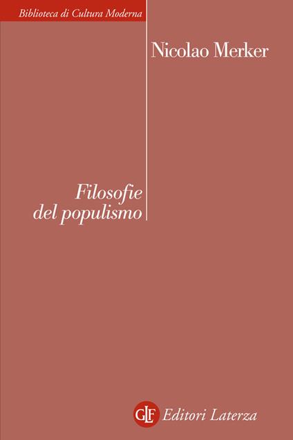 Filosofie del populismo - Nicolao Merker - ebook