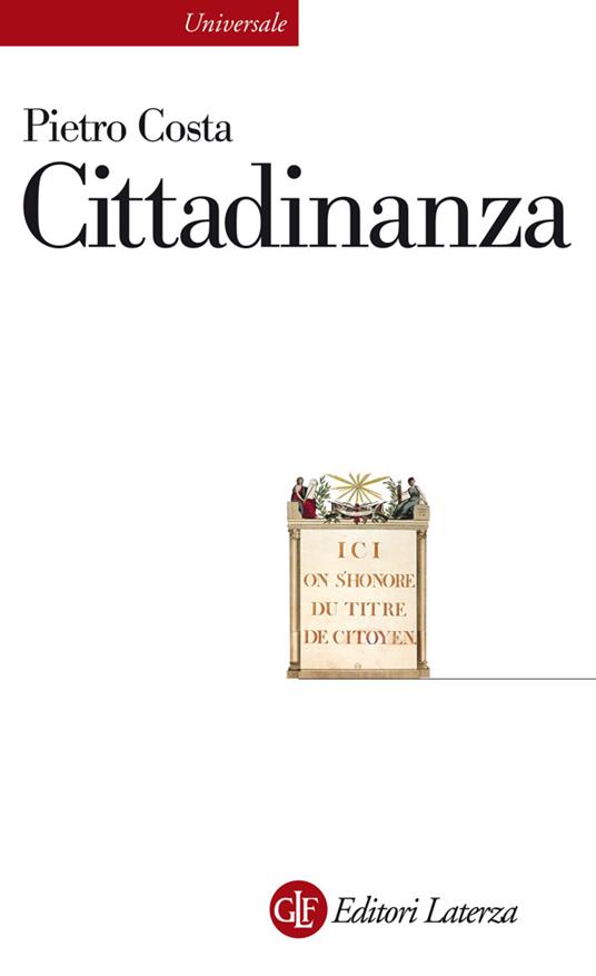 Cittadinanza - Pietro Costa - ebook