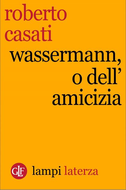 Wassermann, o dell'amicizia - Roberto Casati - ebook