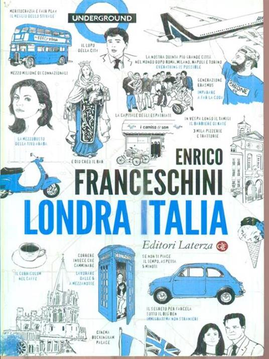 Londra Italia - Enrico Franceschini - copertina