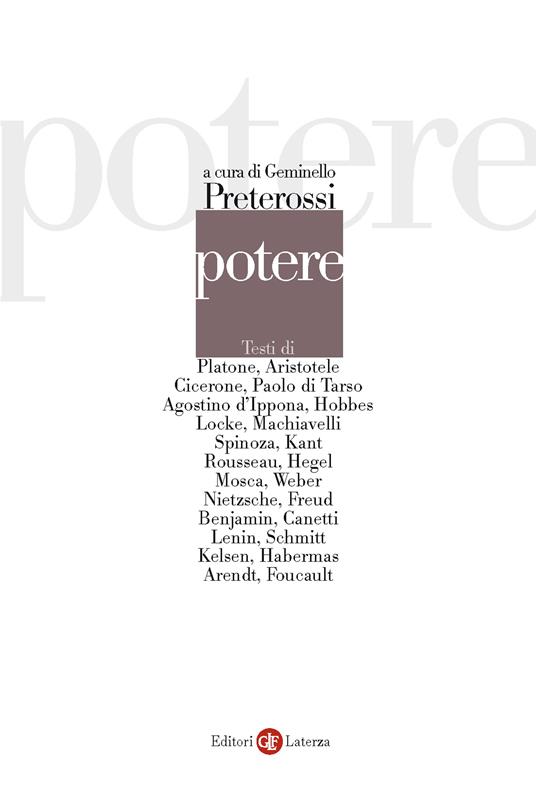 Potere - Geminello Preterossi - ebook