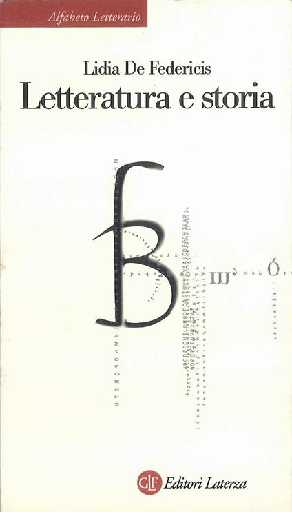 Letteratura e storia - Lidia De Federicis - ebook