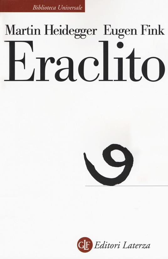 Eraclito - Martin Heidegger,Eugen Fink - copertina