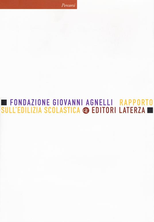 Rapporto sull'edilizia scolastica - copertina