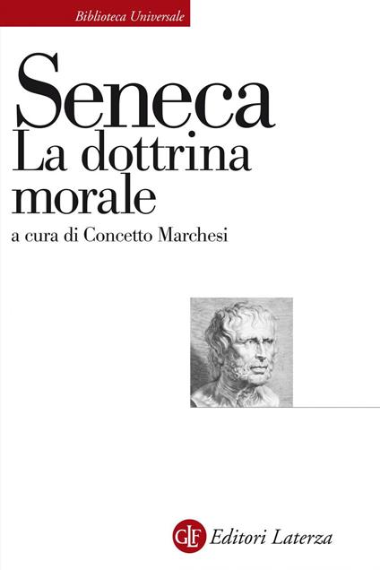 La dottrina morale - Lucio Anneo Seneca - copertina
