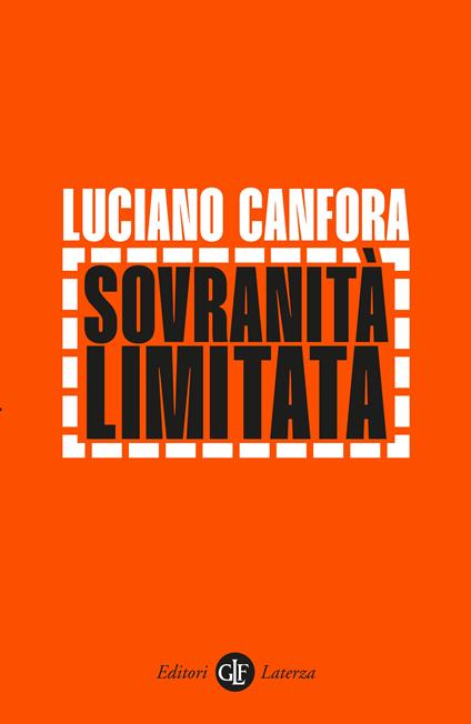 Sovranità limitata - Luciano Canfora - copertina