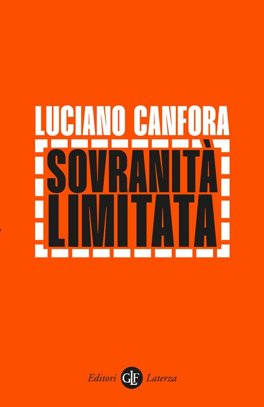 Sovranità limitata - Luciano Canfora - copertina