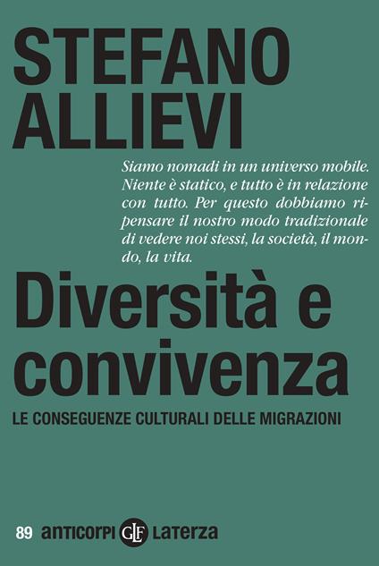 Diversità e convivenza. Le conseguenze culturali delle migrazioni - Stefano Allievi - copertina
