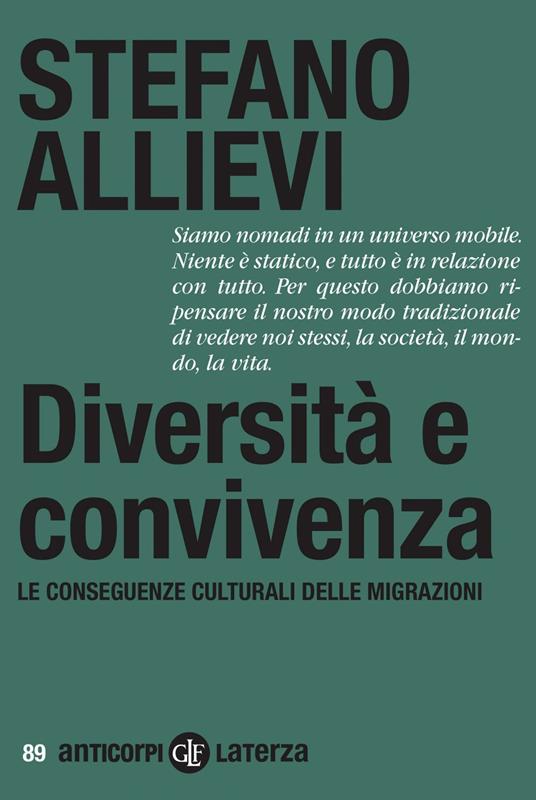 Diversità e convivenza. Le conseguenze culturali delle migrazioni - Stefano Allievi - ebook