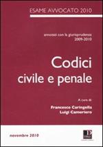 Codici civile e penale annotato con la giurisprudenza del 2009 e del 2010