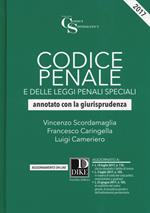 Codice penale e delle leggi penali speciali. Annotato con la giurisprudenza. Con Aggiornamento online