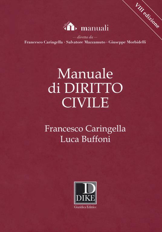 Manuale di diritto civile. Con Aggiornamento online - Francesco Caringella,Luca Buffoni - copertina
