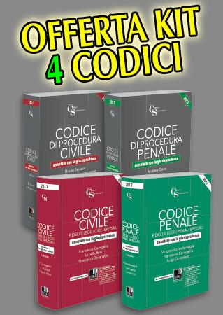 Codice civile-Codice penale-Codice di procedura civile-Codice di procedura penale - copertina