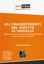 Gli inadempimenti nel diritto di famiglia. Aggiornato ai nuovi orientamenti giurisprudenziali in tema di assegno di divorzio