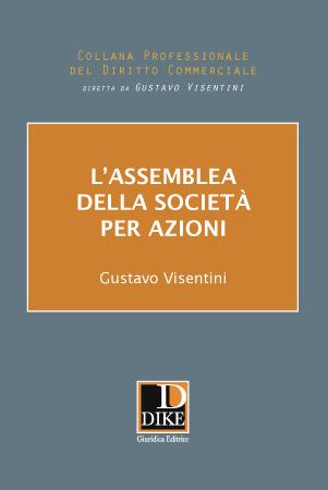 L'assemblea della società per azioni - Gustavo Visentini - copertina