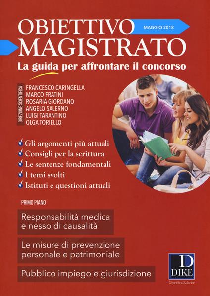 Obiettivo magistrato. La guida per affrontare il concorso (2018). Vol. 5: Maggio. - copertina